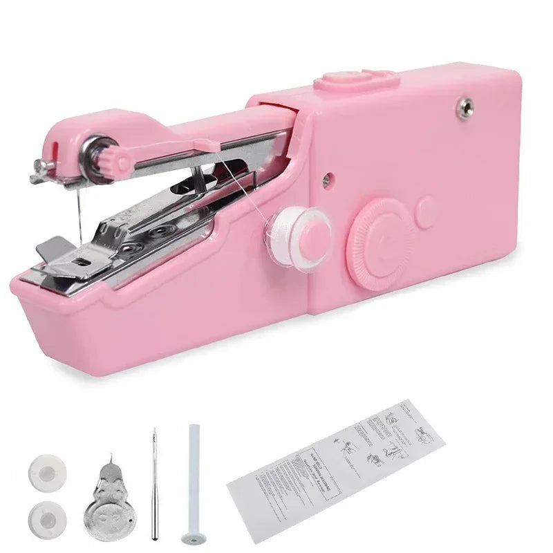 Portable Handheld Sewing Machine | Mini Stitch Electric Sewing Machine | ( Works With Cell )