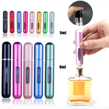 Refillable Mini Perfume Spray Bottle Spray Atomizer 5 Ml | Portable, Leak-proof