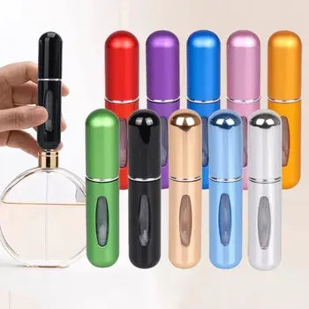 Refillable Mini Perfume Spray Bottle Spray Atomizer 5 Ml | Portable, Leak-proof