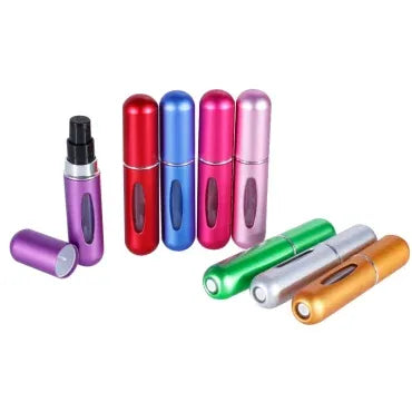 Refillable Mini Perfume Spray Bottle Spray Atomizer 5 Ml | Portable, Leak-proof
