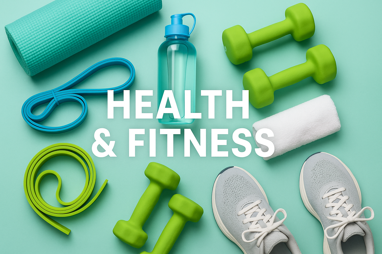THIS IMAGE IS BEST BUT YOU CAN ALSO WRITE HEALTH & FITNESS ON IT